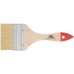 Кисть флейцевая, натур. cветлая щетина, деревянная ручка  3" (75 мм)