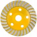 Диск алмазный шлифовальный, посадочный диаметр 22,2 мм," Турбо"  125 мм
