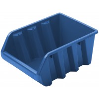 Лоток для крепежа пластиковый 160х115х75 мм синий