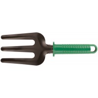 Вилка, зеленая пластиковая ручка 270 мм