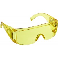 DEXX желтые, с боковой вентиляцией, очки защитные открытого типа 11051_z02