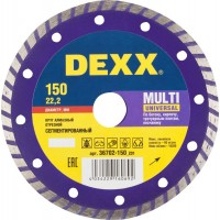 DEXX Ø 150х22.2 мм, алмазный, сегментный, круг отрезной для УШМ 36702-150_z01