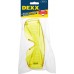 DEXX желтые, с боковой вентиляцией, очки защитные открытого типа 11051_z02