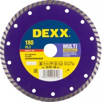 DEXX Ø 180х22.2 мм, алмазный, сегментный, круг отрезной для УШМ 36702-180_z01