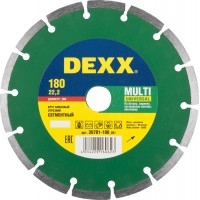 DEXX Ø 180х22.2 мм, алмазный, сегментный, круг отрезной для УШМ 36701-180_z01