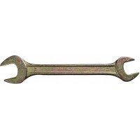 DEXX 17х19 мм, оцинкованный, гаечный ключ рожковый 27018-17-19