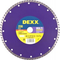 DEXX Ø 230х22.2 мм, алмазный, сегментный, круг отрезной для УШМ 36702-230_z01
