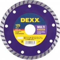 DEXX Ø 125х22.2 мм, алмазный, сегментный, круг отрезной для УШМ 36702-125_z01