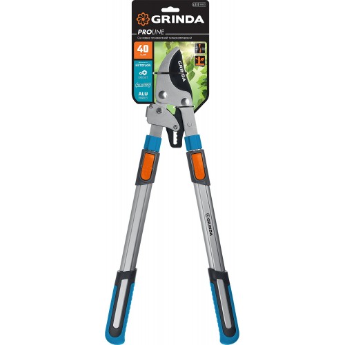 GRINDA 740 мм, телескопическая ручка, сучкорез с храповым механизмом TX-980 424515