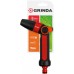 GRINDA плавная регулировка, двухкомпонентный, пистолет поливочный N-R 8-427189