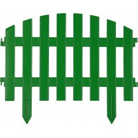 GRINDA 28х300 см, зеленый, забор декоративный АР ДЕКО 422203-G