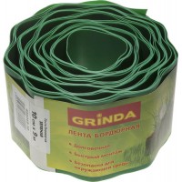 GRINDA 10 см х 9 м, зеленая, лента бордюрная 422245-10