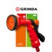 GRINDA 10 режимов, курок сзади, пластиковый, пистолет поливочный P-10 8-427373_z01