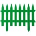 GRINDA 28х300 см, зеленый, забор декоративный КЛАССИКА 422201-G