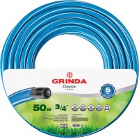 GRINDA Ø 3/4" х 50 м, 20 атм., 3-х слойный, армированный, шланг садовый CLASSIC 8-429001-3/4-50_z02