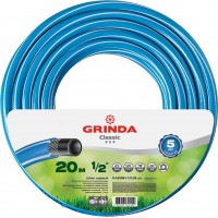 GRINDA Ø 1/2" х 20 м, 25 атм., 3-х слойный, армированный, шланг садовый CLASSIC 8-429001-1/2-20_z02