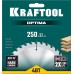 KRAFTOOL Optima, 250 х 32 мм, 40Т, пильный диск по дереву (36951-250-32)