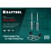 KRAFTOOL ATLANT до 120кг, каркас и платформа из алюминия, платформа 48,5 х 35см, колёса d18см, вес 6,9кг, складная хозяйственная тележка (38751-120)