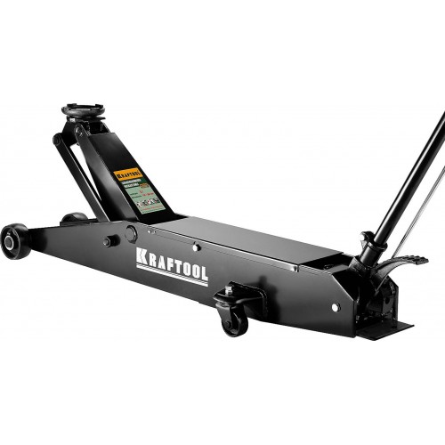 KRAFTOOL 5т, 150-560мм, домкрат подкатной гидравлический, удлиненный High-Lift 43455-5