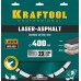 KRAFTOOL Ø 400Х25.4 мм, алмазный, сегментный, по асфальту, диск отрезной LASER-ASPHALT 36687-400