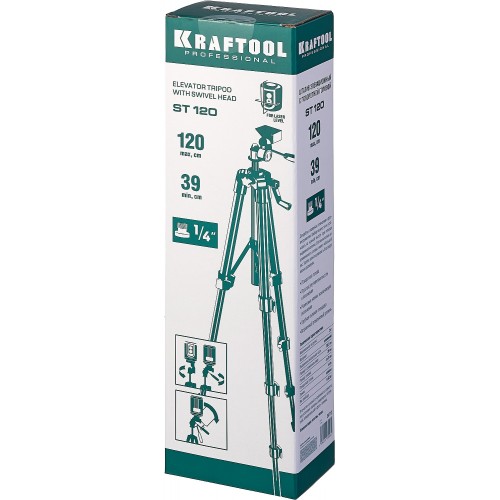 KRAFTOOL штатив элевационный ST 120 34712