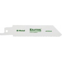 KRAFTOOL 80 мм, шаг 1.4 мм, по металлу Bi-Met, полотно для электроножовки 159755-08 Industrie