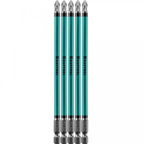 KRAFTOOL PH2, 150 мм, 5 шт., Cr-Mo сталь, биты Optimum Line 26122-2-150-5