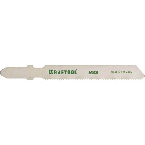 KRAFTOOL по металлу HSS, EU-хвост., шаг 1.2 мм, 55 мм, 5 шт., полотна для лобзика 159551-1.2-S5
