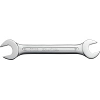 KRAFTOOL 24х27 мм, Cr-V сталь, хромированный, гаечный ключ рожковый 27033-24-27_z01