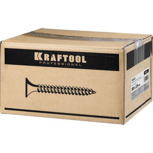 KRAFTOOL 50 х 3.5 мм, 4000 шт., СГД саморезы гипсокартон-дерево 3005-50