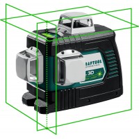 KRAFTOOL зеленый лазерный нивелир LL 3D 34641 Professional