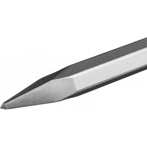 KRAFTOOL 400 мм, НЕХ 28, пикообразное зубило 29341-00-400