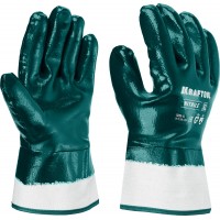 KRAFTOOL XL, с нитриловым покрытием перчатки износостойкие, защита от нефтепродуктов HYKRAFT 11288-XL