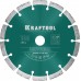 KRAFTOOL Ø 180Х22.2 мм, алмазный, сегментный, по железобетону, высокопрочному бетону диск отрезной UNIVERSAL 36680-180