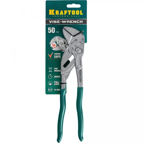 KRAFTOOL 250 мм, клещи переставные Vise-Wrench 22065
