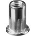 KRAFTOOL М12, 200 шт., стальные с насечками, резьбовые заклепки Nut-S 311707-12