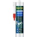 KRAFTOOL 300 мл, санитарный, прозрачный, силиконовый герметик KRAFTSIL SX105 41255-2