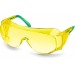 KRAFTOOL жёлтые, линза увеличенного размера, защитные очки ULTRA 110462