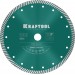 KRAFTOOL Ø 230Х22.2 мм, алмазный, сегментный, по армированному бетону, кирпичу диск отрезной TURBO 36682-230