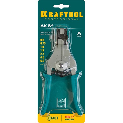 KRAFTOOL 0.5-6 мм², стриппер полуавтоматический АК-61 22683