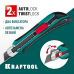 KRAFTOOL 18 мм, сегментированное лезвие, автостоп, автозамена, дополнительный фиксатор, нож AK-18 09193_z02