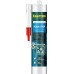 KRAFTOOL 300 мл, стекольный, прозрачный, силиконовый герметик KRAFTSIL GX107 AQUA STOP 41256-2
