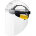 KRAFTOOL 220 х 385 мм, с экраном из поликарбоната, храповой механизм, защитный лицевой щиток SPECTRA 110811