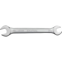 KRAFTOOL 14х17 мм, Cr-V сталь, хромированный, гаечный ключ рожковый 27033-14-17_z01