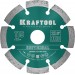 KRAFTOOL Ø 115Х22.2 мм, алмазный, сегментный, по железобетону, высокопрочному бетону диск отрезной UNIVERSAL 36680-115