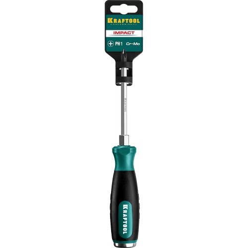 KRAFTOOL PH1x75 мм, отвертка ударная 250034-1