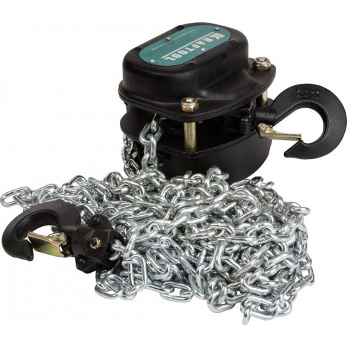 KRAFTOOL 5 т, 3 м, таль ручная цепная шестеренная 43087-5