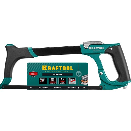 KRAFTOOL 300 мм, 230 кгс, ножовка по металлу Extrem 15802_z02