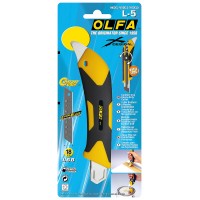 OLFA 18 мм, сегментированное лезвие, трещоточный фиксатор, нож  OL-L-5
