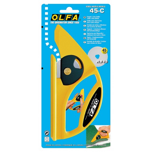 OLFA 45 мм, нож с круговым лезвием OL-45-C
